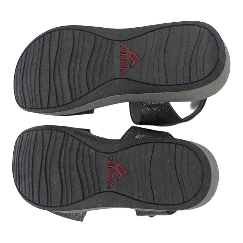 Vionic Adjustable Raz Metallic Gray Ankle Strap O… - image 4